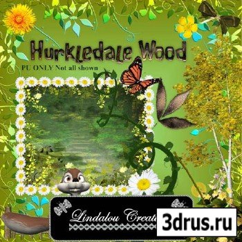 Скрап набор  Hurkledale Wood - Сказочный лес