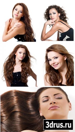 Красивые женские волосы на стоковых фото