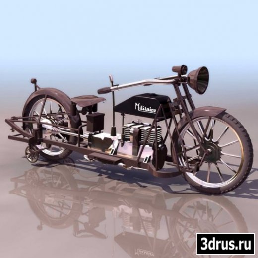 3D models of motorcycles