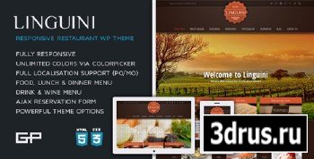 ThemeForest - Linguini: Restaurant Responsive Theme v1.6 for WordPress 3.x