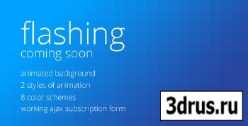 ThemeForest - Flashing - Coming Soon Page