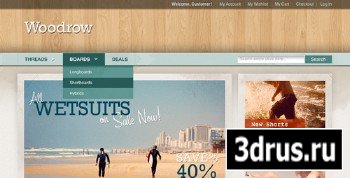 ThemeForest - Woodrow eCommerce HTML theme