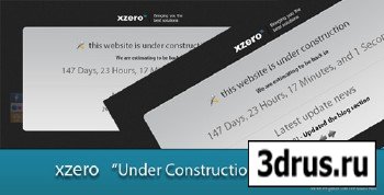 ThemeForest - Xzero Under Construction HTML Page