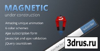 ThemeForest - Magnetic - Under Construction Page - RIP