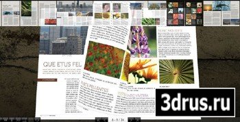 ActiveDen - Real 3D Magazine Page Flip v2