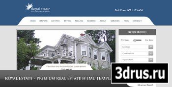 ThemeForest - Royal Estate - Premium Real Estate Theme