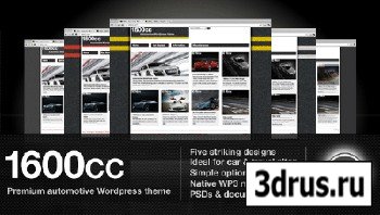 Mojo-Themes - 1600cc v1.3 - Premium Automotive WordPress Theme