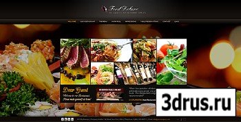 ActiveDen - Food Deluxe AS3 XML Restaurant Template (Incl FLA & PHP) - Updated & Fixed)