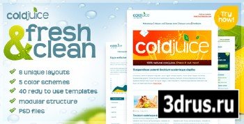 ThemeForest - ColdJuice - Professional Email Templates - RIP