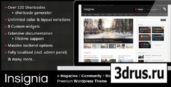 ThemeForest - Insignia v1.4 - a Magazine / Community / Blog theme