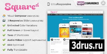ThemeForest - Squared - Responsive WordPress Theme