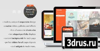 ThemeForest - WowWay - Interactive & Responsive Portfolio Theme v.1.5.2
