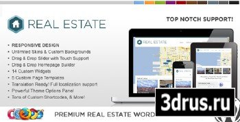ThemeForest - WP Pro Real Estate 3 v1.3.3 - Responsive WordPress Theme