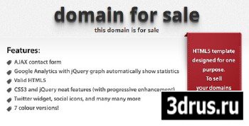 ThemeForest - Domain For Sale v1.1 - HTML5 template