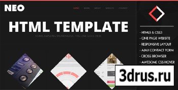 ThemeForest - NeoFolio - One Page Responsive Creative Template - RIP