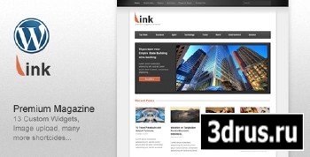 ThemeForest - Link v1.3 - Clean Magazine Blog Newspaper Template (Reupload)