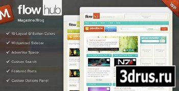 ThemeForest - Flowhub - Magazine WordPress Theme