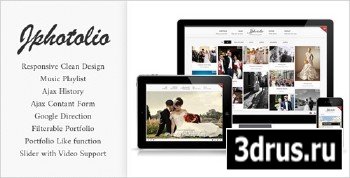 ThemeForest - JPhotolio: Responsive Wedding Photography Template