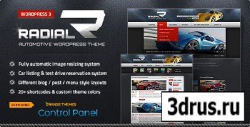 ThemeForest - Radial - Premium Automotive & Tech WordPress Theme (Reupload)
