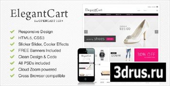 ThemeForest - ElegantCart - A Premium, Responsive OpenCart Theme