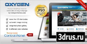 ThemeForest - Oxygen v2.0.4 - Premium Portfolio, Business & Blog WP Theme