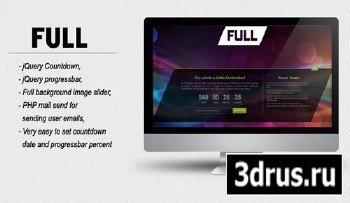 ThemeForest - FULL - Coming Soon HTML/CSS Template - RIP