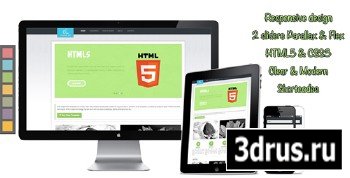 ThemeForest - Grey HTML5 and CSS3 Responsive Template - RIP