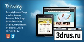 ThemeForest - Blessing Responsive HTML5/CSS3 Template