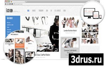 Gavick - Fashion v3.5 Joomla 2.5 Template - Retail
