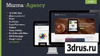 MojoThemes - Murma Agency HTML Creative