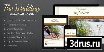 ThemeForest - The Wedding - Elegant Wedding WordPress Theme