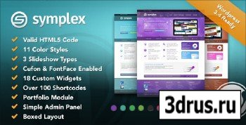 ThemeForest - Symplex Premium & Portfolio Theme for Creative v1.9 - WordPress Theme