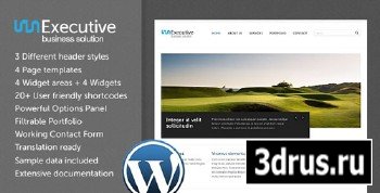 ThemeForest - Executive WP v1.0.1 - Business Solution WordPress Theme