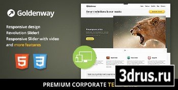 ThemeForest - Goldenway - Premium Responsive HTML5 Template