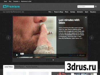 WooThemes - Premiere v1.1.13 for WordPress