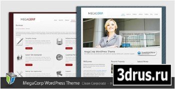 ThemeForest - MegaCorp - Corporate Business WordPress Theme