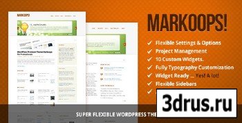 ThemeForest - Markoops - Business & Portfolio WordPress Theme