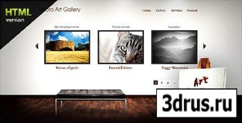 ThemeForest - Art Gallery - Photography, Illustration and Design