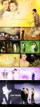 PSD PhotoTemplates - Beautiful Freeze Series Sample Volumes