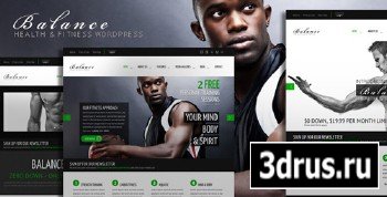 ThemeForest - Balance v1.1 - Gym Fitness WordPress HTML 5 Theme