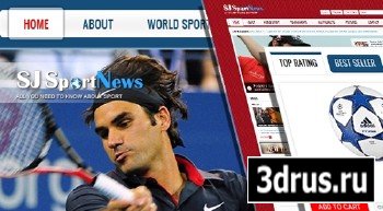 SmartAddons - SJ Sport News v1.1 - Template For Joomla 2.5 - Retail