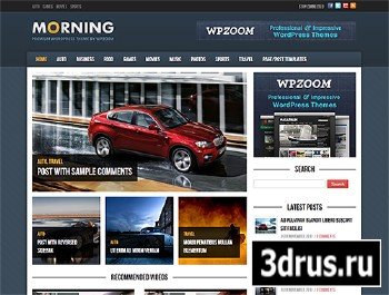 WpZoom - Morning v1.0.5 theme for WordPres
