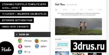 ThemeForest - Halo v1.2.5 - Stunning WordPress Portfolio Theme