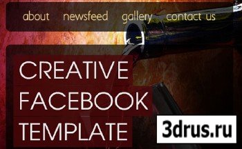 ActiveDen - Creative facebook page template - RETAIL