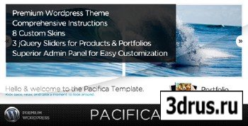 ThemeForest - Pacifica WP v1.4 - A Premium Wordpress Portfolio Theme