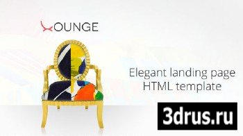 MojoThemes - Lounge - Minimalist coming soon HTML