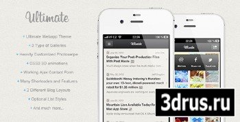 ThemeForest - Ultimate - Your Ultimate Mobile Solutions