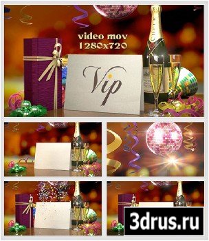 New Year footage HD - Holiday Greetings