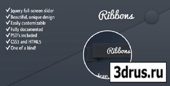 ThemeForest - Ribbons - Professional Landing Page