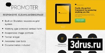 ThemeForest - Promoter - Responsive landing page